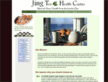 Tablet Screenshot of jingteahc.org